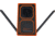 Longshot by Target Vision Ranger 100 yard Compact Target Camera, Black/Orange, TVCF401