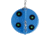 Luhr Jensen 1 Dipsy Diver, Blue / Chartreuse UV / Chrome Bottom, 5560-001-1604