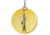 Luhr Jensen 1 Dipsy Diver, Metallic Gold / Gold Bottom, 5560-001-0921