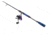 Lunkerhunt Atomic Rod Combo, Black/Purple, 6ft 8in, ATSC01