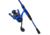 Lunkerhunt AUX Spinning Rod Combo, Blue, 7ft, SAUXCOM01
