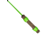 Lunkerhunt First Ice Rod, Fluorescent Green, 27in, FIRST04