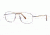 Luxottica LU 1339T Eyeglasses Styles - Silver-Gold Frame w/Non-Rx 55 mm Diameter Lenses, 010G-5518