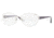 Luxottica LU2301B Eyeglass Frames F244-5118 - Shiny Silver Frame