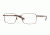 Luxottica Titanium LC 1407T Eyeglasses Styles - Dark Brown Frame w/Non-Rx 52 mm Diameter Lenses, 4060-5218