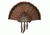 MAD Turkey Fan Plaque Black, Black MD-3660