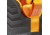Mammut Sapuen High GTX Hiking Shoes - Mens, Black/Dark Radiant, US 10.5, 3030-04241-00132-1095