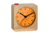 Marathon Analog Desk Alarm Clock w/Auto-Night Light, Gold, CL030053-GD-WH-NA