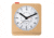 Marathon Analog Desk Alarm Clock w/Auto-Night Light, Gold, CL030053-GD-WH-NA