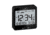 Marathon Atomic Desk Clock w/Backlight, Heat and Comfort Index, Black, CL030054-BK-00-NA
