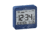 Marathon Atomic Desk Clock w/Backlight, Heat and Comfort Index, Blue, CL030054-BL-00-NA