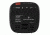 Marathon Compact Alarm Clock w/Temperature and Date, Black, CL030058-BK-00-NA