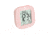 Marathon Compact Alarm Clock w/Temperature and Date, Pink, CL030058-PI-00-NA
