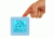 Marathon Digital Desktop Clock, Blue, CL030050-BL-00-NA