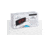 Marathon Digital Dual Alarm Clock with Two USB Chargers, Black, 9 x 1 x 3in, CL030070-BK-RD-NA