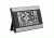 Marathon Digital Wall Clock w/Auto-Night Light, Graphite Gray CL030052GG