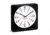 Marathon Jumbo Analog Wall Clock w/Auto-Night Light, Black/White, CL030057-BK-WH-NA