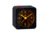 Marathon Mini Analog Alarm Clock, Black Case/Black Dial, 2.75in x 2in x 2.75in, CL030065-BK-BK-NA