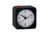 Marathon Mini Analog Alarm Clock, Black Case/White Dial, 2.75in x 2in x 2.75in, CL030065-BK-WH-NA