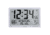 Marathon Slim Atomic Full Calendar Wall Clock w/ Indoor/Outdoor Temperature, Graphite Grey, 14.6in x 1.2in x 9in, CL030066-GG-FD-NA