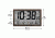 Marathon Slim-Jumbo Atomic Digital Wall Clock, Wood, CL030062-WD-JB-NA