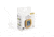 Marathon Small Compact Alarm Clock, Gold, 3in x 1in x 3in, CL030058-GD-00-NA