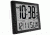 Marathon Super-Jumbo Atomic Digital Wall Clock w/7 inch Digits, Black CL030061BK