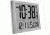 Marathon Super-Jumbo Atomic Digital Wall Clock w/7 inch Digits, Graphite Gray CL030061GG