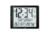 Marathon Super Jumbo Atomic Wall Clock with Full Date display and 7 Time Zones, Graphite Grey, LARGE, CL030061-BK-FD-NA