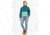 Marmot Aros Fleece 1/2 Zip - Womens, Dark Jungle/Blue Agave, Large, M14978-22500-L
