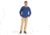 Marmot Mountain Works Rugby Pullover - Mens, Twilight Blue/Light Oak, Large, M15336-23248-L