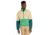 Marmot Retro Rocklin 1/2 Zip - Mens, Light Oak/Clover/Dark Jungle, Medium, M14609-23234-M