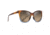 Maui Jim Alekona Polarized Cat Eye Sunglasses - Women's, Caramel with Blue Frame, HCL Bronze Lens, Caramel with Blue HS793-18B