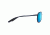 Maui Jim Alelele Bridge Aviators  Sunglasses,Matte Blue,Blue Hawaii Lens B438-03M