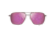 Maui Jim Beaches Polarized Aviator Sunglasses, Matte Brushed Burgundy Frame, Maui Sunrise Lens, Matte Brushed Burgundy P541-07M