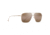 Maui Jim Beaches Polarized Aviator Sunglasses, Satin Gold Frame, HCL Bronze Lens, Satin Gold H541-16A
