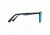 Maui Jim Cathedrals Polarized Classic  Sunglasses,Blue Black Stripe,Blue Hawaii Lens B782-03S