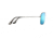 Maui Jim Cook Pines Polarized Aviator  Sunglasses,Silver,Blue Hawaii Lens B774-17