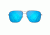Maui Jim Cook Pines Polarized Aviator  Sunglasses,Silver,Blue Hawaii Lens B774-17