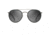 Maui Jim Even Keel Polarized Round Sunglasses, Gunmetal / Translucent Matte Grey Frame, Neutral Grey Lens, Gunmetal / Translucent Matte Grey GS534-02D