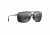 Maui Jim Kaupo Gap Polarized Aviator  Sunglasses,Gloss Black,Neutral Grey Lens 437-02