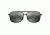 Maui Jim Kaupo Gap Polarized Aviator  Sunglasses,Gloss Black,Neutral Grey Lens 437-02