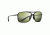 Maui Jim Kaupo Gap Polarized Aviator  Sunglasses,Matte Black,Maui HT Lens HT437-2M