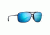 Maui Jim Kaupo Gap Polarized Aviator  Sunglasses,Matte Blue,Blue Hawaii Lens B437-03M
