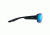 Maui Jim Monkeypod Polarized Wrap  Sunglasses,Matte Black,Blue Hawaii Lens B441-2M