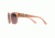 Maui Jim Monstera Leaf Sunglasses, Guava Pink with Rose Gold Monstera Frame, Maui Rose Lens, RS747-09A
