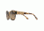 Maui Jim Monstera Leaf Sunglasses, Honey Havana with Yellow Gold Monstera Frame, HCL Bronze Lens, HS747-21B