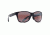 Maui Jim Road Trip Polarized Rectangular  Sunglasses,Grey / Black Tortoise,Maui Rose Lens R435-11T