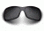 Maui Jim Seven Pools Gloss Black Fade Neutral Grey Sunglasses, Gloss Black Fade GS418-02J