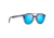 Maui Jim Sunny Days Polarized Round Sunglasses, Blue Horn Frame, Blue Hawaii Lens, Blue Horn B529-27E